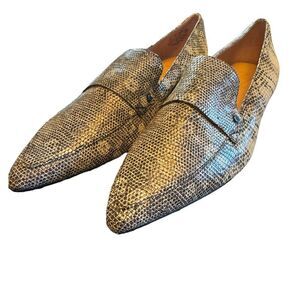 27 By Edit Snakeskin Pattern Loafers‎ Women’s Size 6 NWOB